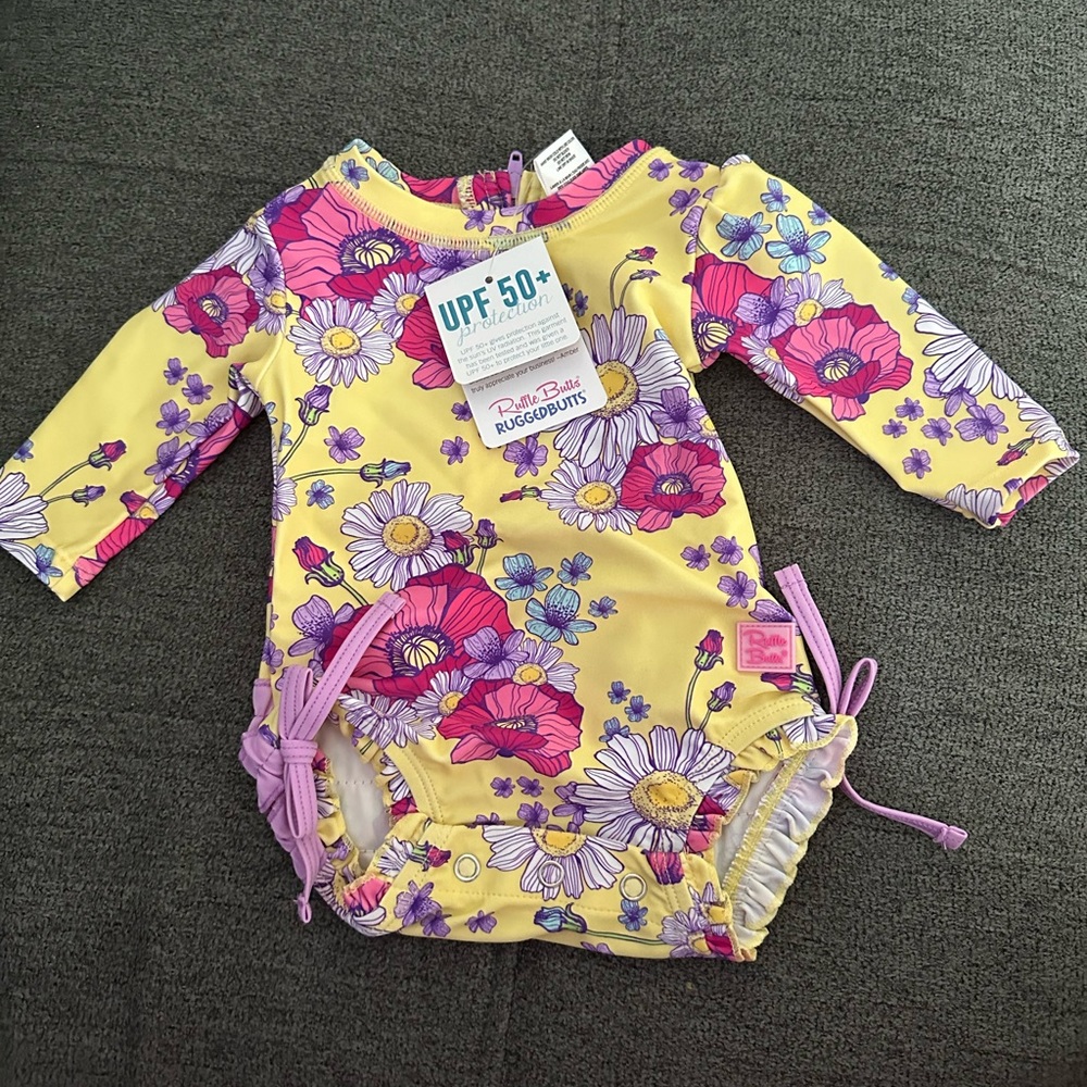 Ruffle Butts Baby Swimsuit - New with Tags